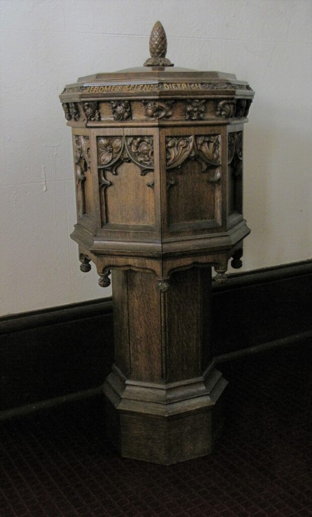 Baptismal font